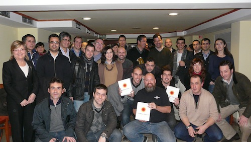 Los asistentes al Monday Reading Zaragoza sobre "Analítica web 2.0"